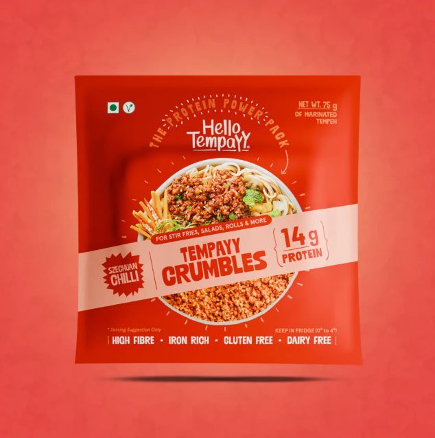 Szechuan Chilli Tempeh Crumbles