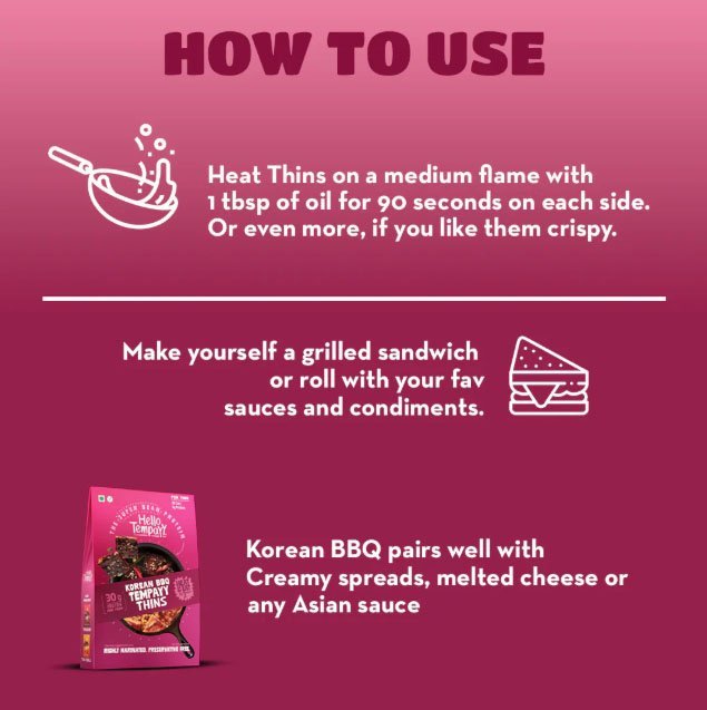 Korean BBQ Tempeh Thins - Image 2