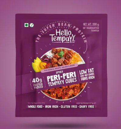 Spicy Peri Peri Tempeh Cubes
