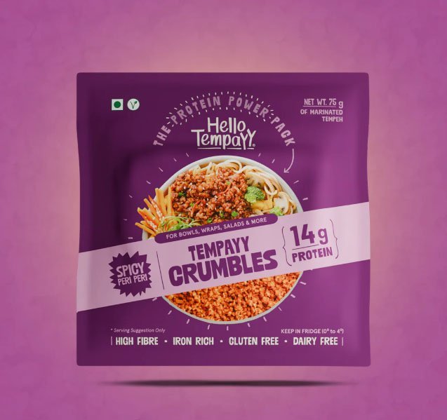 Peri Peri Tempeh Crumbles